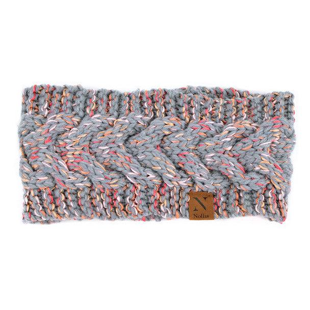 Women's Winter Head Band - Speckled Knit Winter