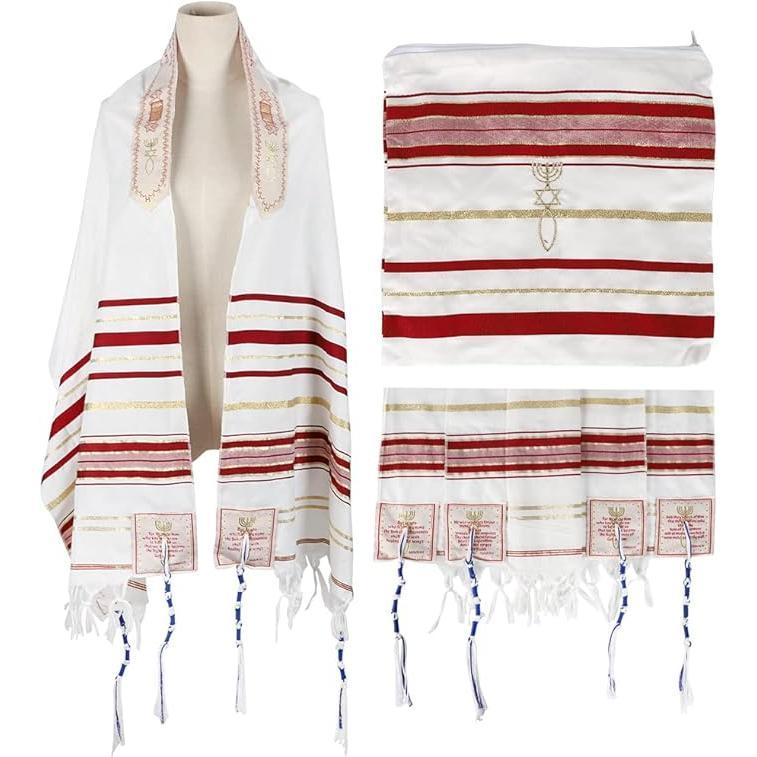 Covenant Prayer Shawl with Bag - Perfect for Travel