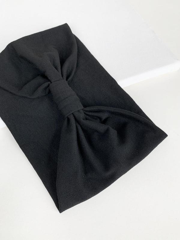 Women's Cute Colorblock Wide Elastic Hair Band, Vintage 2024 New Trendy Hair Band for Girls, Fashionable Versatile Hair Accessories for Daily Use