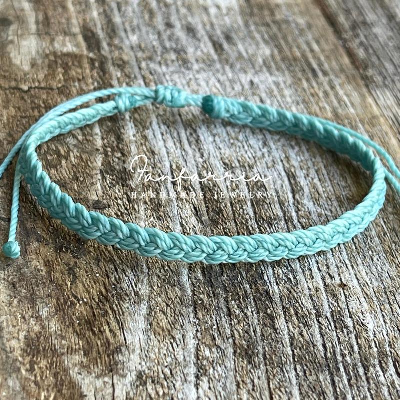 Braided Anklet Bracelet Waterproof