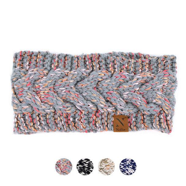 Women's Winter Head Band - Speckled Knit Winter