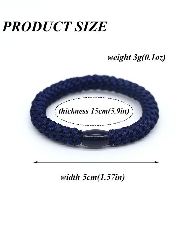 Colorful Hair Tie, Hair Accessories for Women & Girls, Minimalist Headwear Suitable for Thick Hair, Fashion Hair Accessories for Party, Daily Clothing Decor