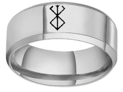 Berserk Ring - Unisex Stainless Steel Band Ring for Anime Fans