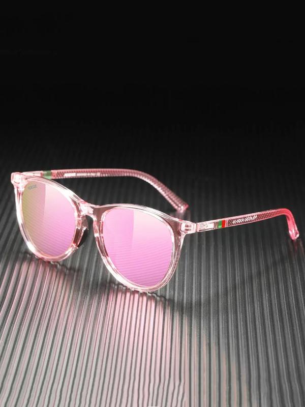 Vintage Ombre Tinted Lens Sunglasses, 2024 Summer Outdoor Sports Oval Frame Sunglasses, Fashion Sunglasses for Men and Women