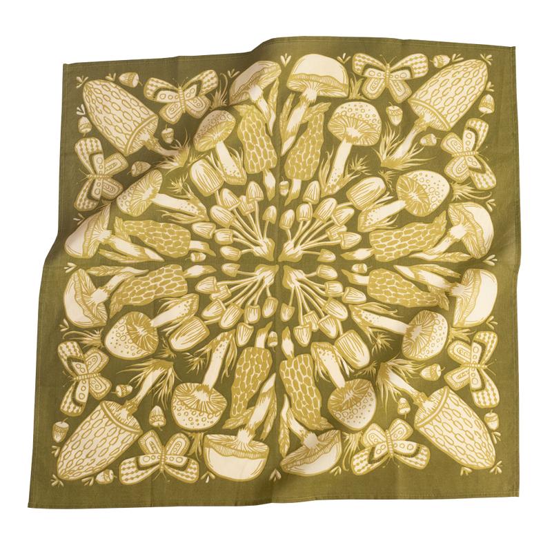 No. 016 Mushrooms Bandana