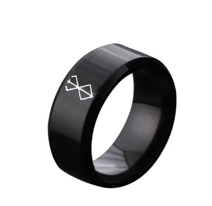 Berserk Ring - Unisex Stainless Steel Band Ring for Anime Fans