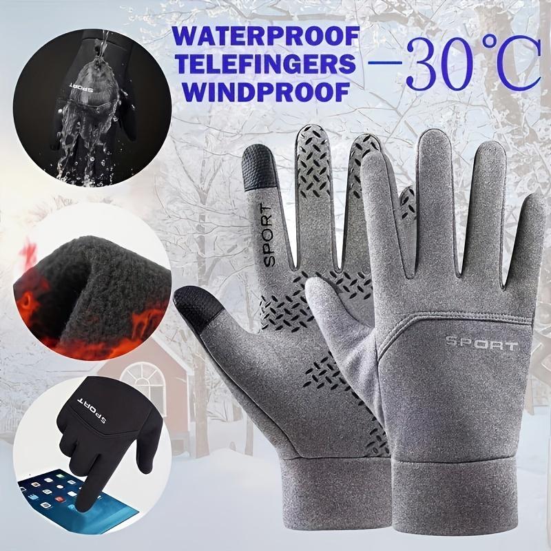 1 Pair of Outdoor Keep Warm Gloves, Autumn and Winter Touchpad Sensible Gloves, Ideal for Gifts