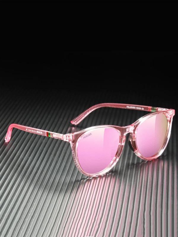 Vintage Ombre Tinted Lens Sunglasses, 2024 Summer Outdoor Sports Oval Frame Sunglasses, Fashion Sunglasses for Men and Women