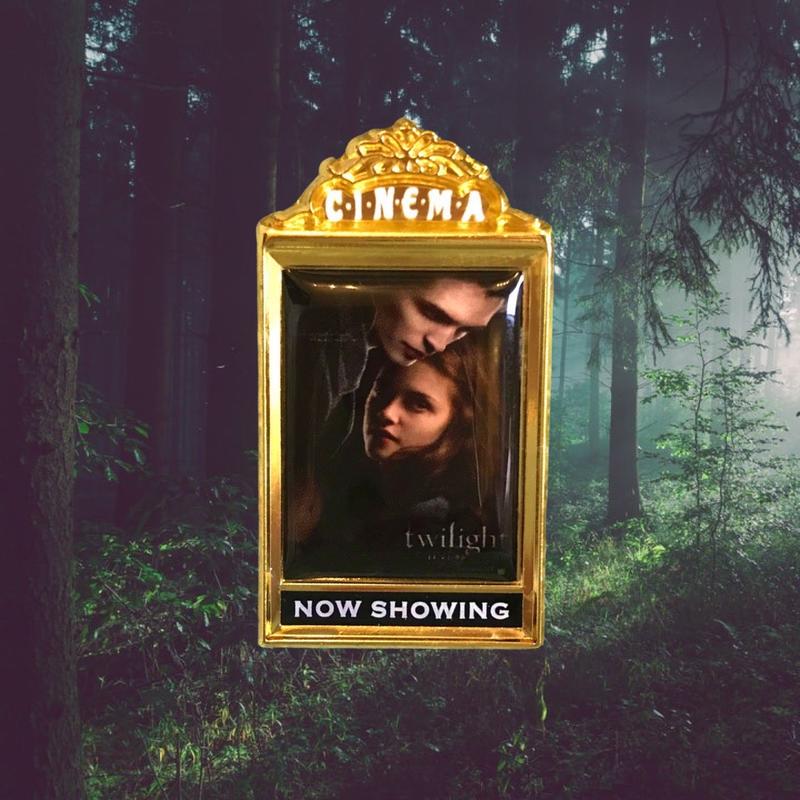 “Now Showing” Cinema Movie Poster Enamel Pins - Perfect Christmas Gift for Movie Lovers - Stocking Stuffers